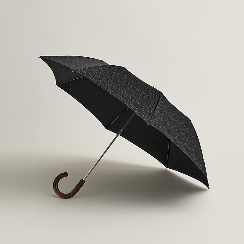 【雨でも気分が上がる♪】HERMES 傘 Pluie de H HERMES パリ本店 雨の日のおしゃれに♪ 傘 Pluie de H (HERMES